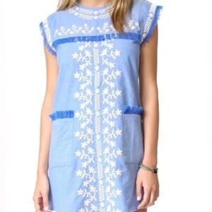 Tularosa Chambray Shift dress